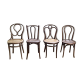 Lot 4 bistro chairs Thonet No.19, 20 & 208