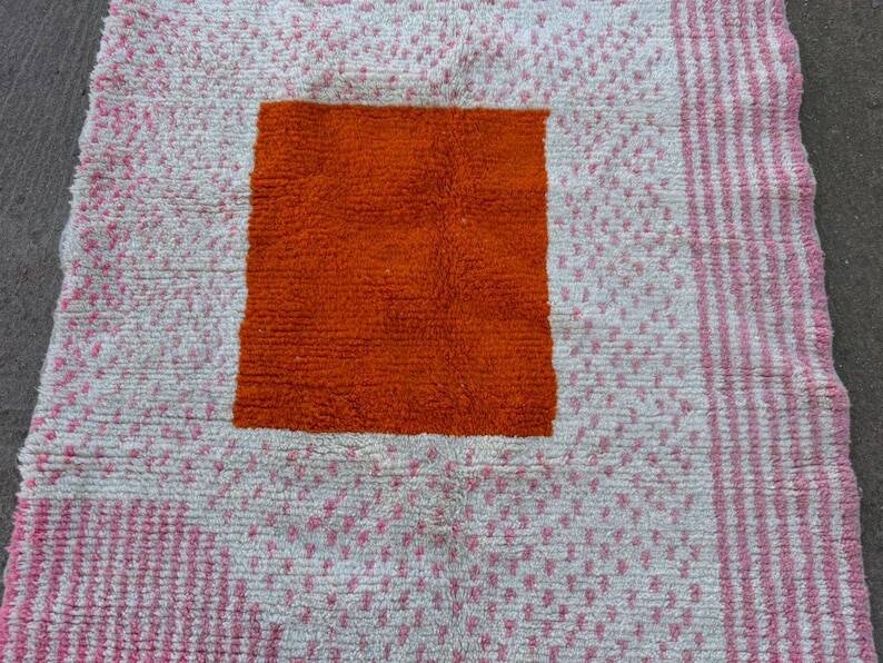 Traditional handmade Beni Ouarine rug 250cmx150cm