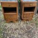 Pair of art deco bedside tables