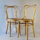 Two Kohn bistro chairs no. 55, circa 1910, not Thonet.