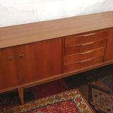 Scandinavian vintage teak sideboard, 60s