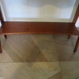 Cherry console with 2 drawers - Louis XV style - cherry wood