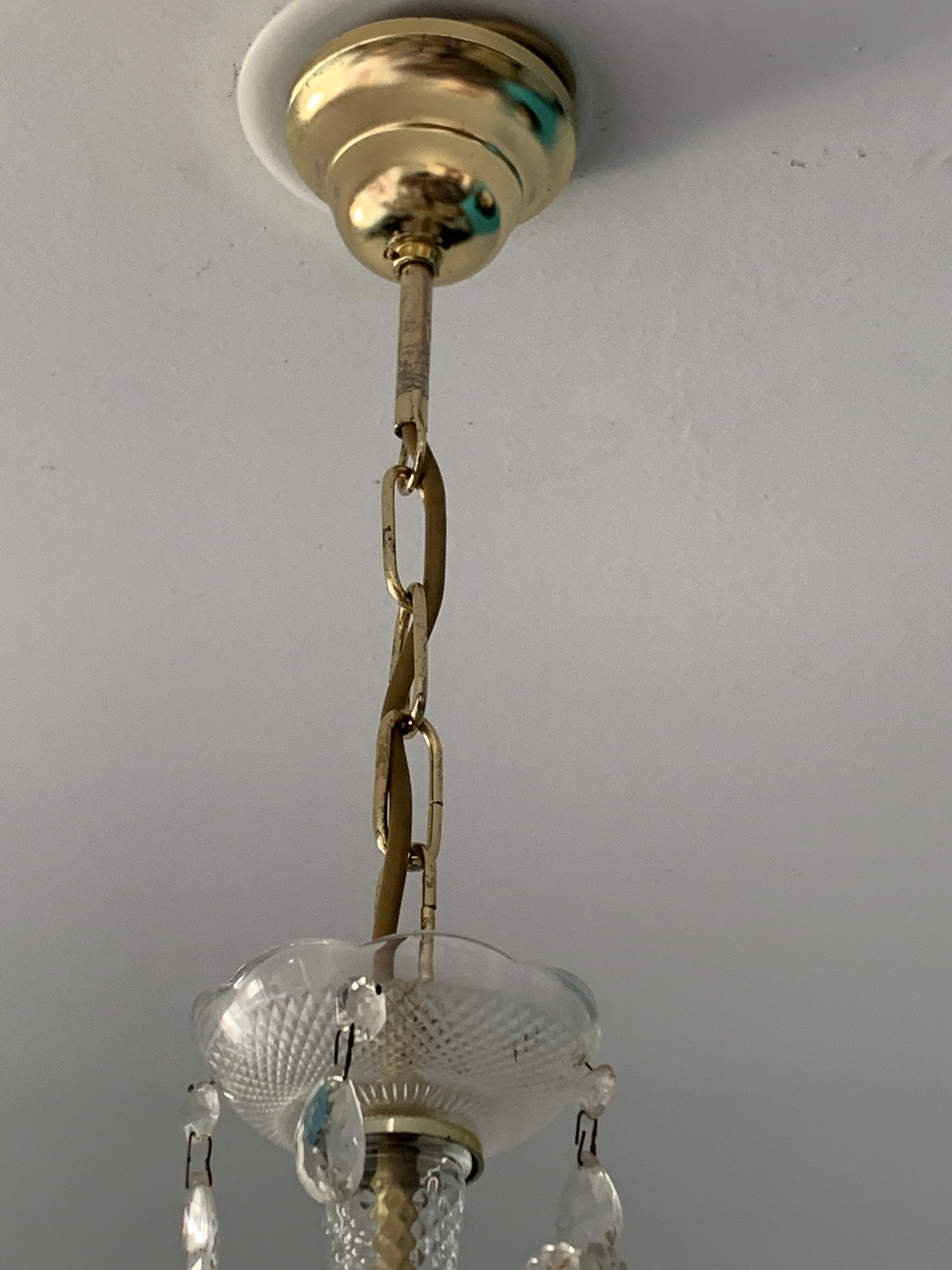Lustre Marie Thérèse, 8 pampille fires, 1970