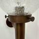 Set of 2 globe glass wall lamps sconces by Lisa Pape Sweden , 1970s