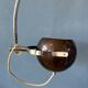 Wall lamp arc lamp Herda eyeball chrome space age