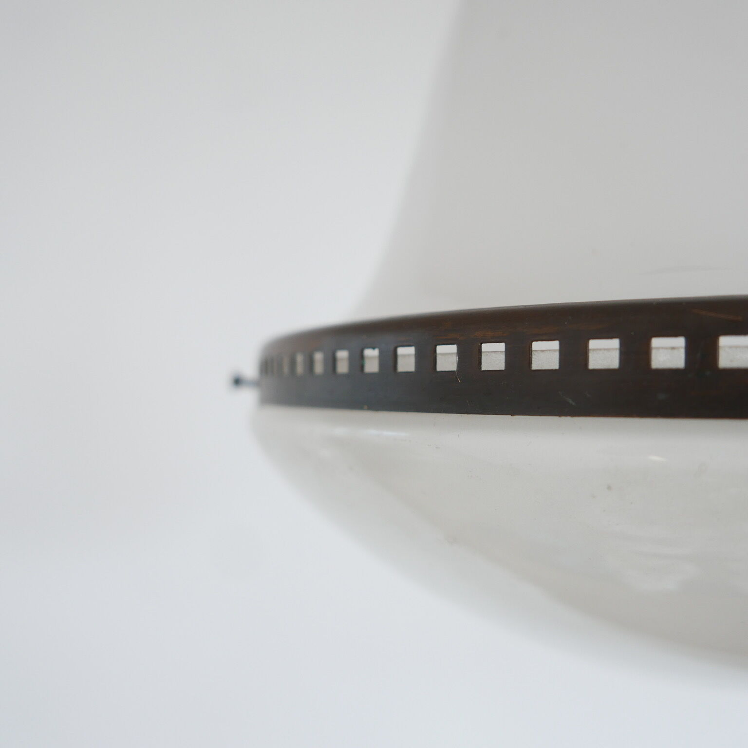 Opaline hanging lamp