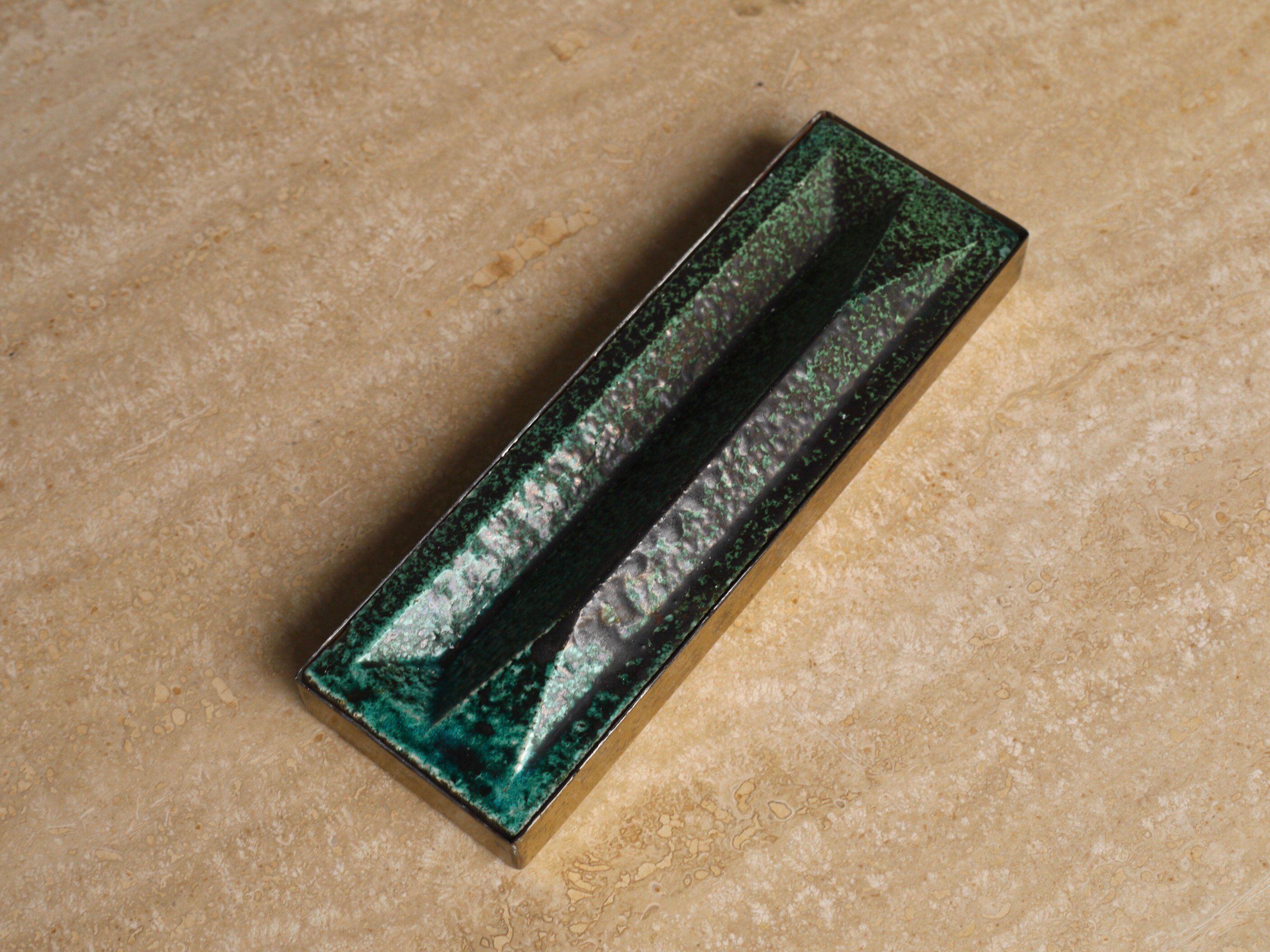 Ceramic Tile Pen Tray by Gio Ponti for Roma Ceramice, 1960s