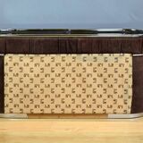 Dressing table and its pouf, Italian design – 1970