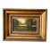 Antique painting from the late 19th century - Oil on panel in the Barbizon style.