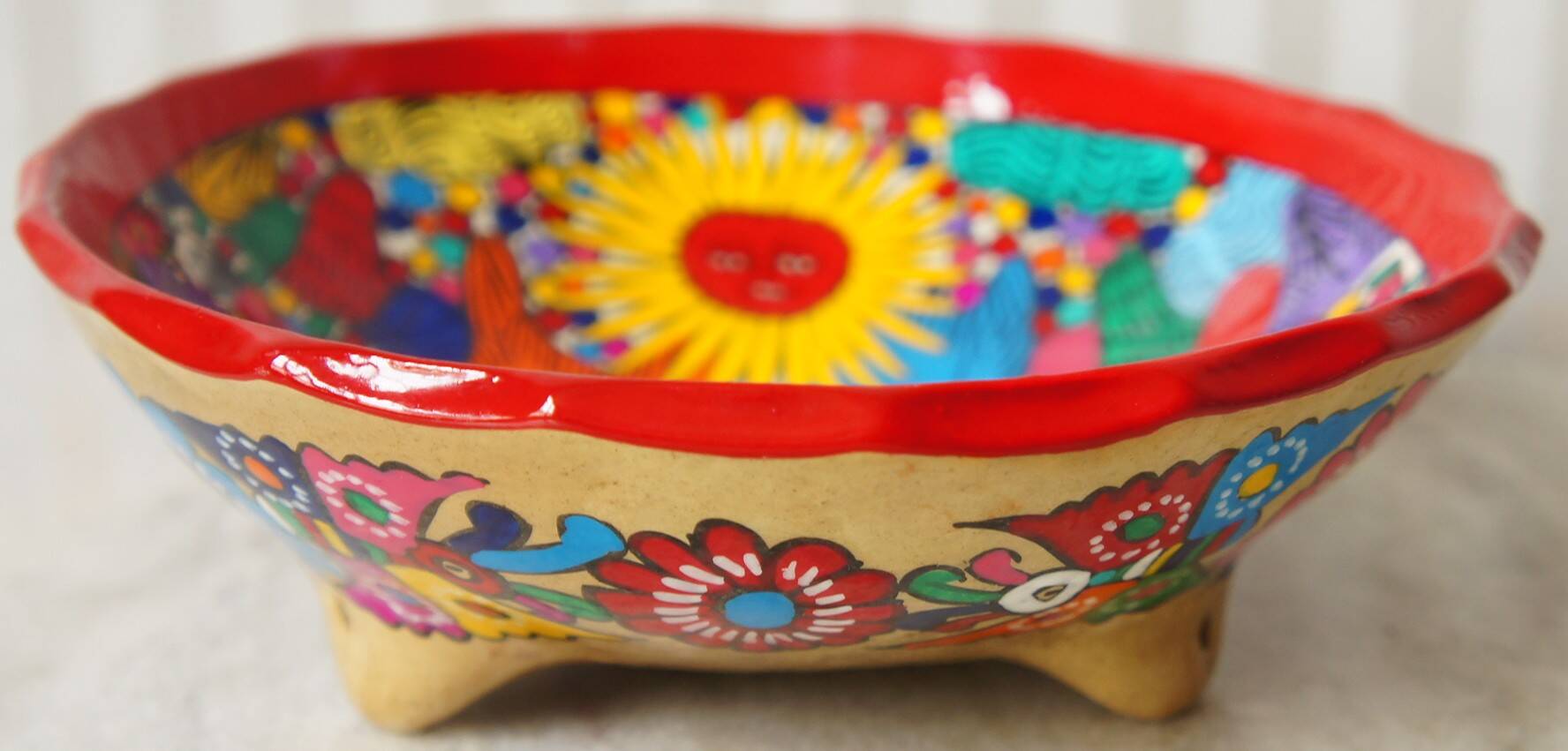 Tripod empty pocket cup "Mexico"