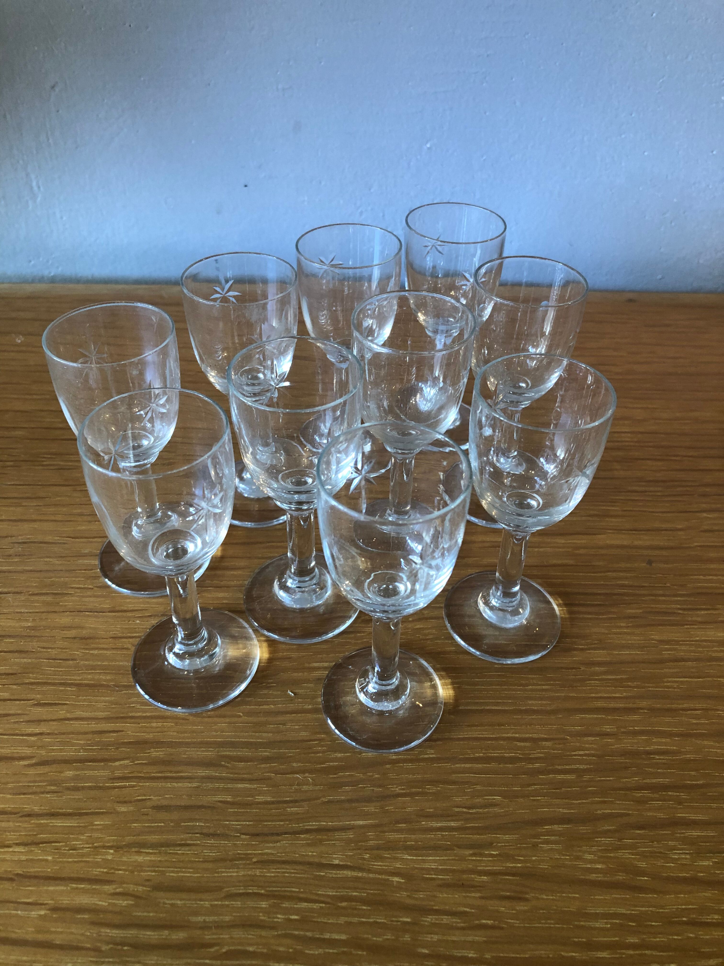 10 star liquor glasses