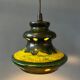 Green pendant lamp west Germany ceramic Fat Lava