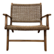 Paire de fauteuils Olivier de Schrijver en corde