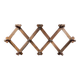 Porte manteaux, Porte Chapeaux Accordéon en Bois environ 52 x 24 x 8 cm