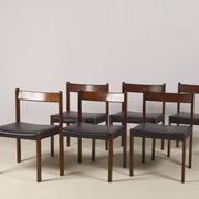 6x Dining chairs Alfred Hendrickx for Belform, 1960s, Belgium