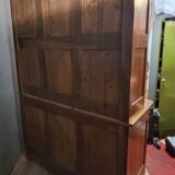 Louis XV period two-part walnut buffet