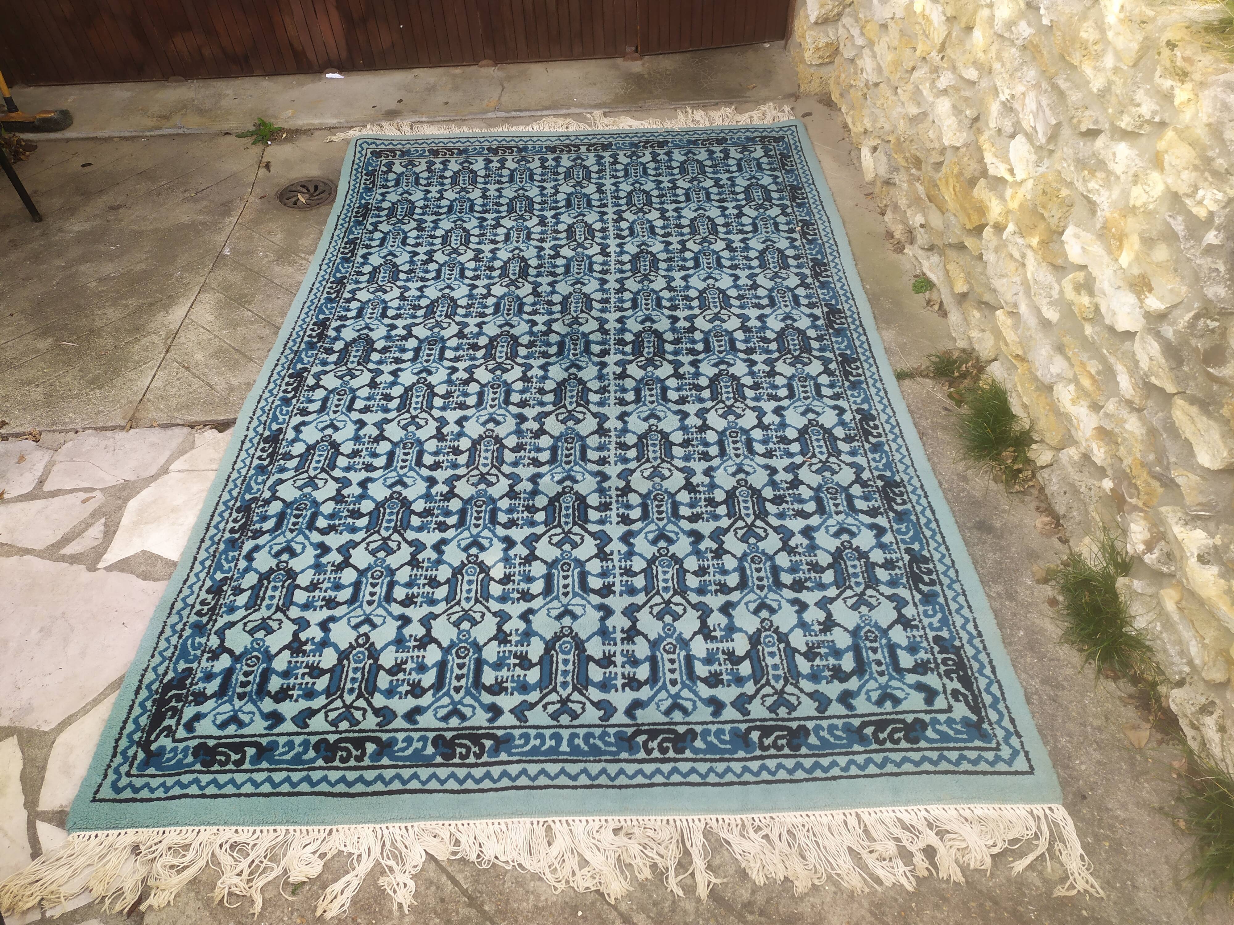 Handmade wool carpet