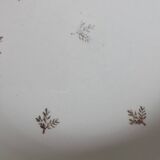 5 Badonviller opaque porcelain soup plates