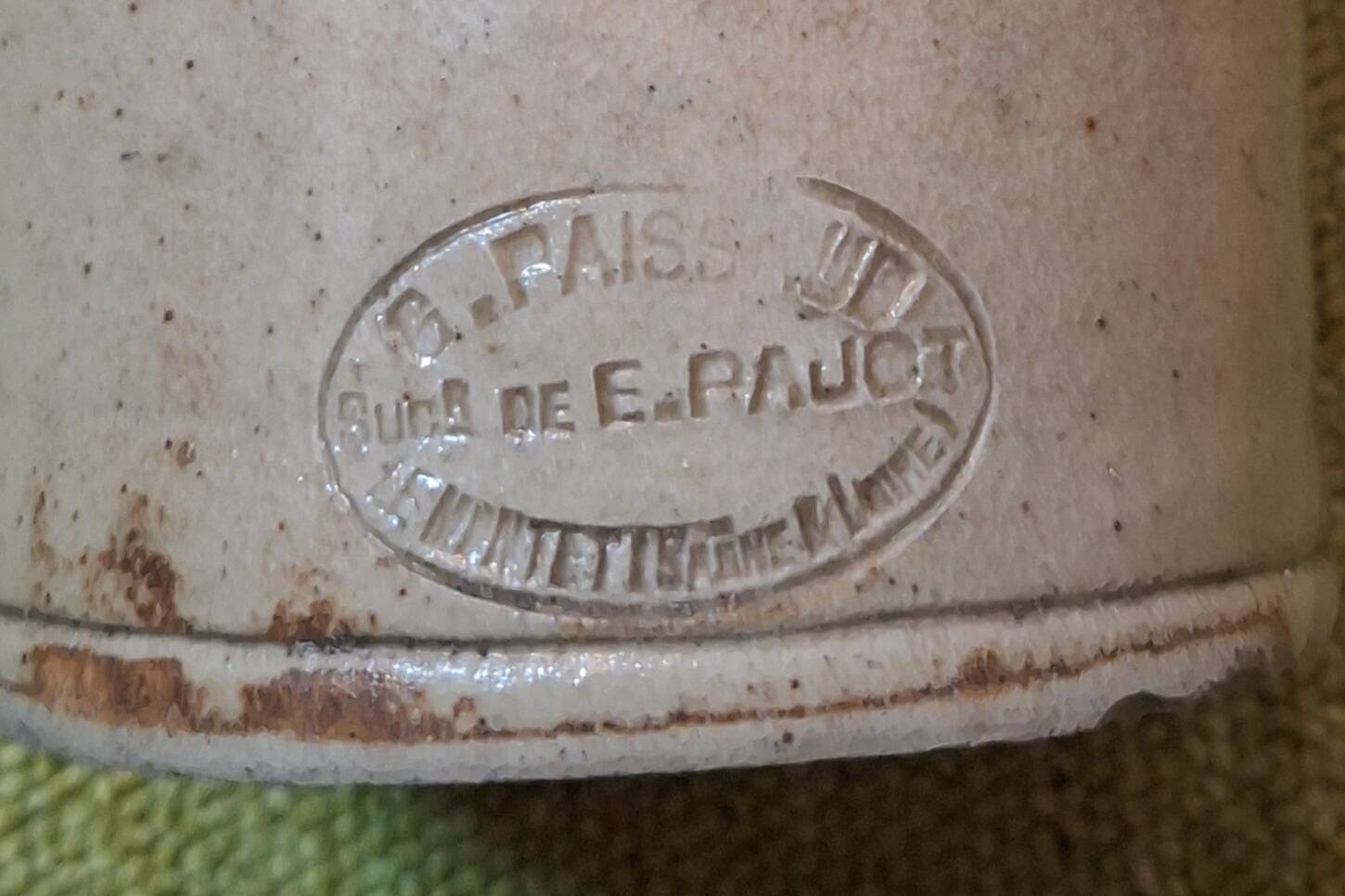 Stoneware bottle