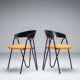 Pair of Memphis style chairs