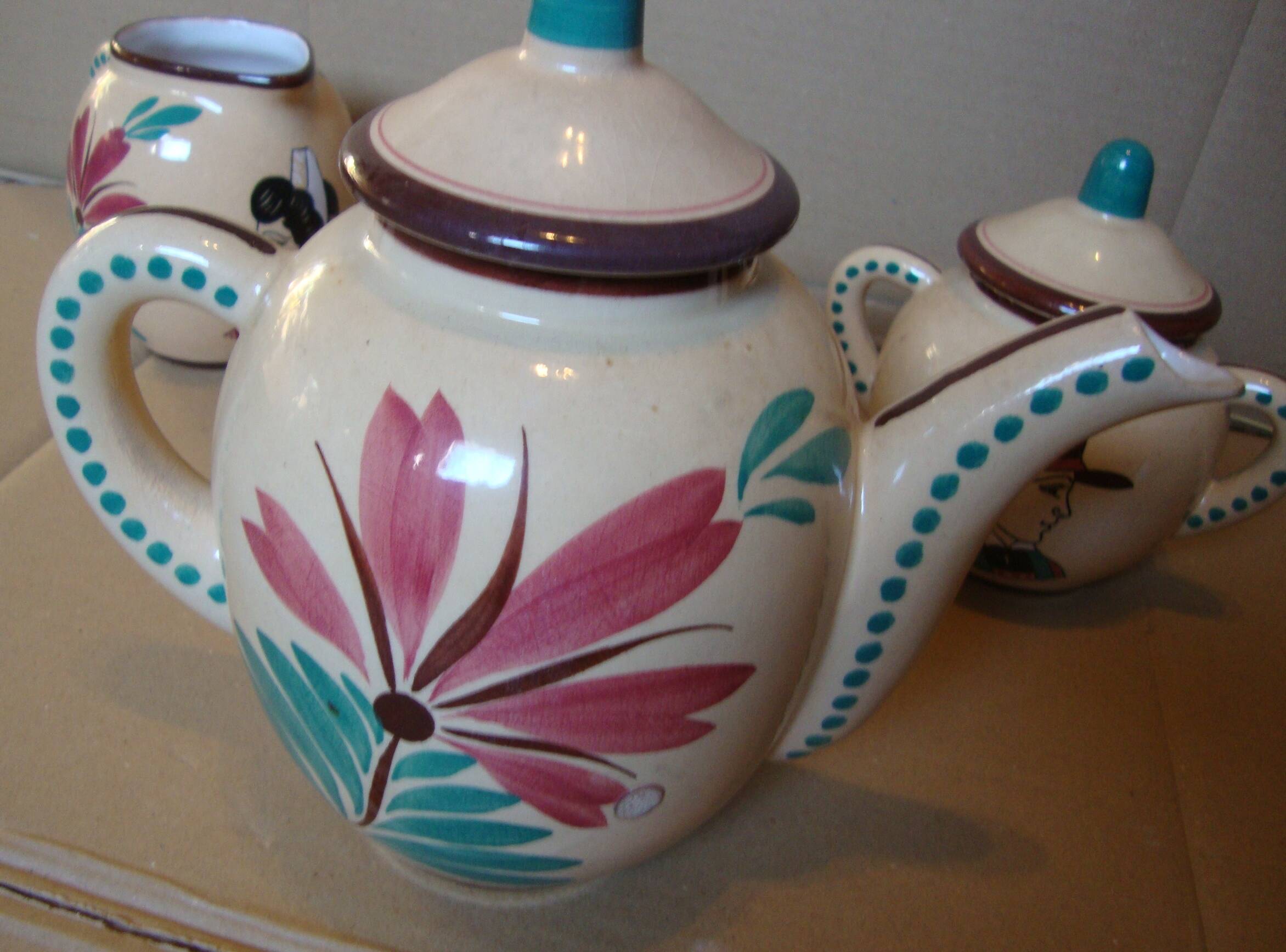 Old coffee service keraluc quimper