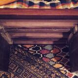 Solid teak coffee bass table