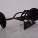 Brutalist Iron Cat Candleholder, Germany, 1960s