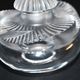 Lalique Baptiste bottle in frosted crystal signed "Lalique R France" 1979