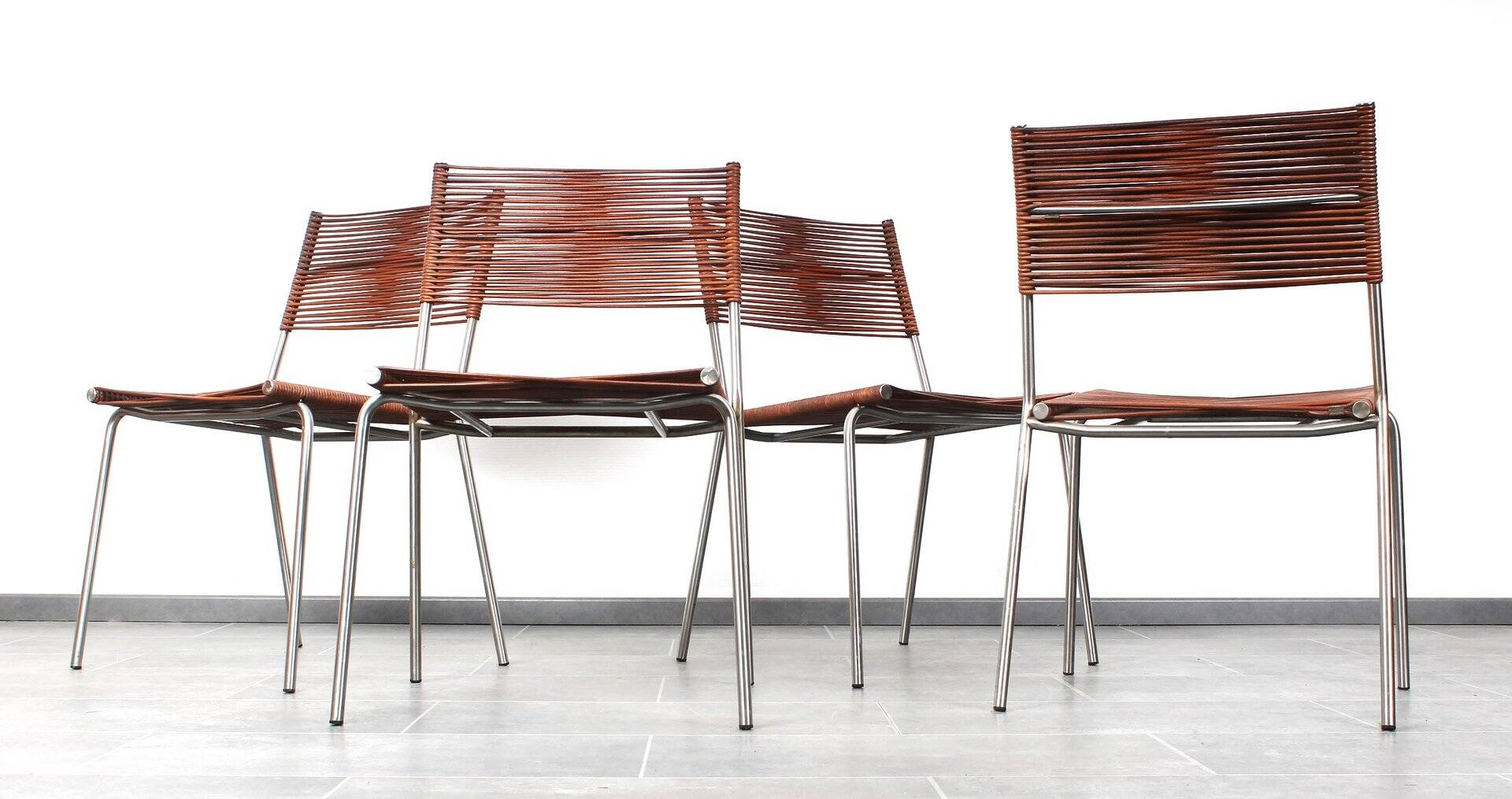 Miss B chair by Tito Agnoli for Bonacina, 1990