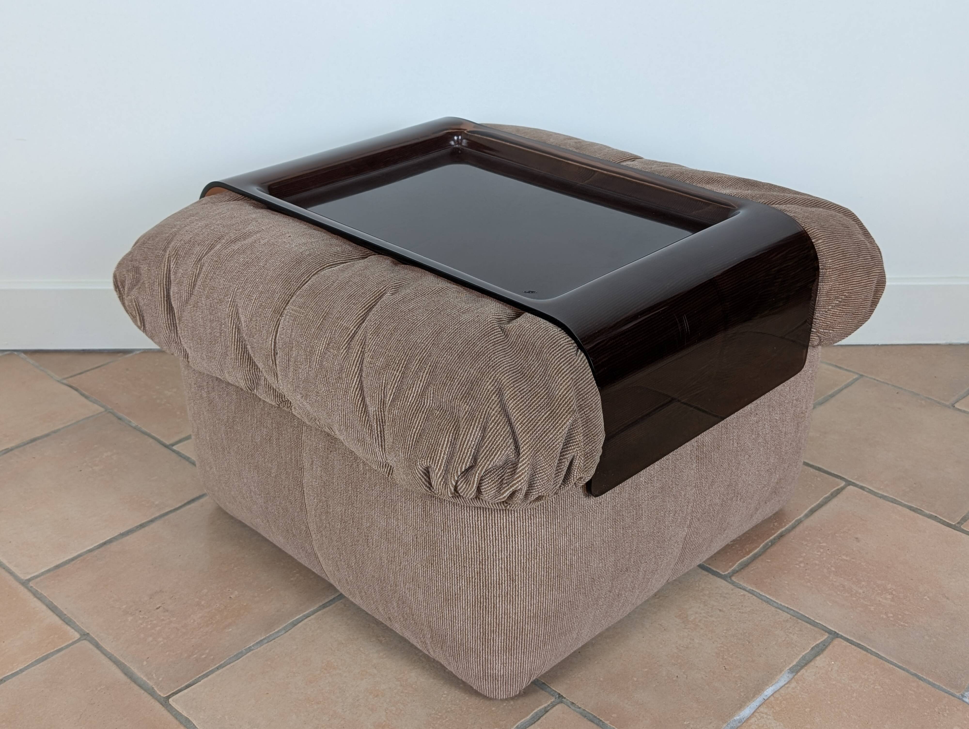 Pouf Cinna avec plateau