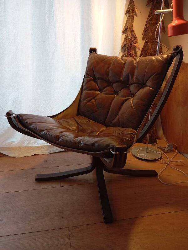 Fauteuil falcon de Sigurd Ressel