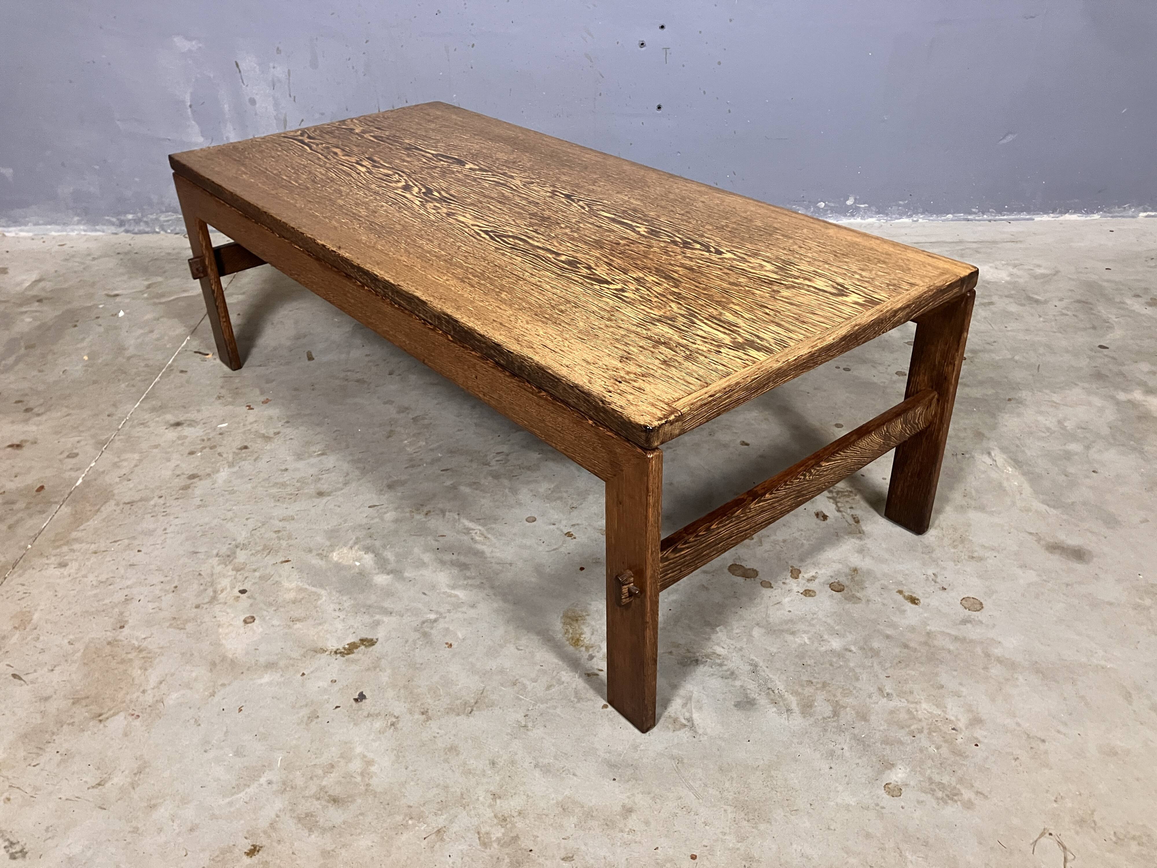 Wenge coffee table Mid Century