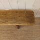 Antique solid wood bench