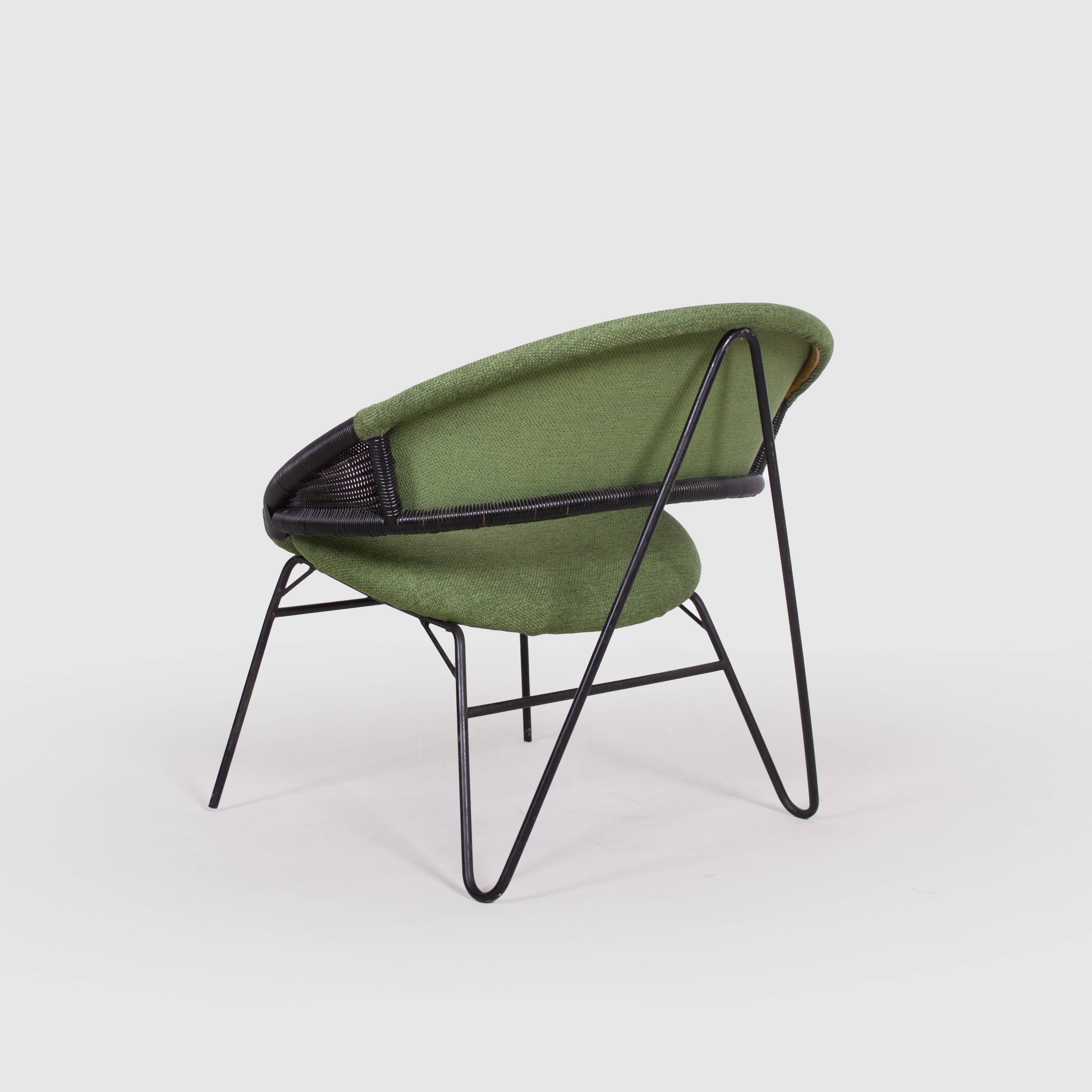 Rattan armchair - Hovmand Olsen - 1955