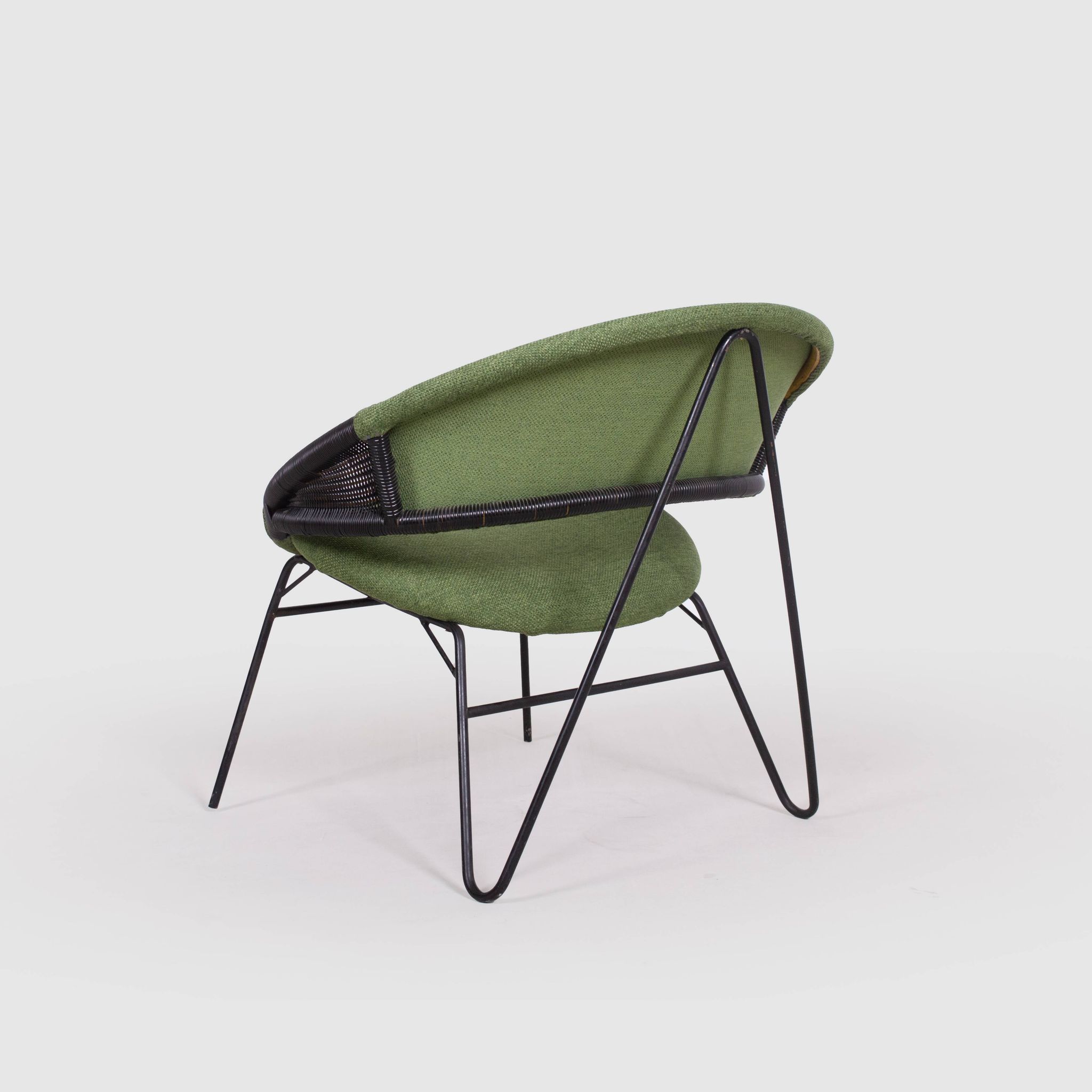 Rattan armchair - Hovmand Olsen - 1955