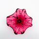 Murano Coupe Flavio Poli Sommerso Rubies & Original Pilon 17cm 1960