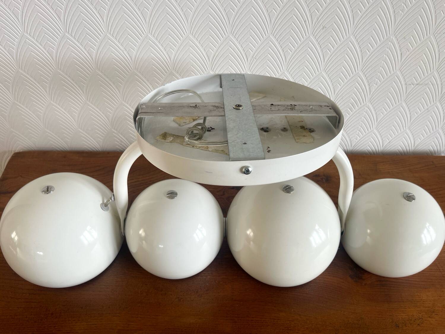 Space Age ceiling light, 1980-90