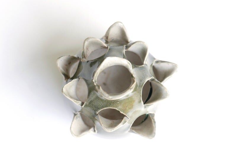 Ceramic vase by Kostanda Vallauris, 1970s