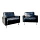 Paire de fauteuils de George Nelson