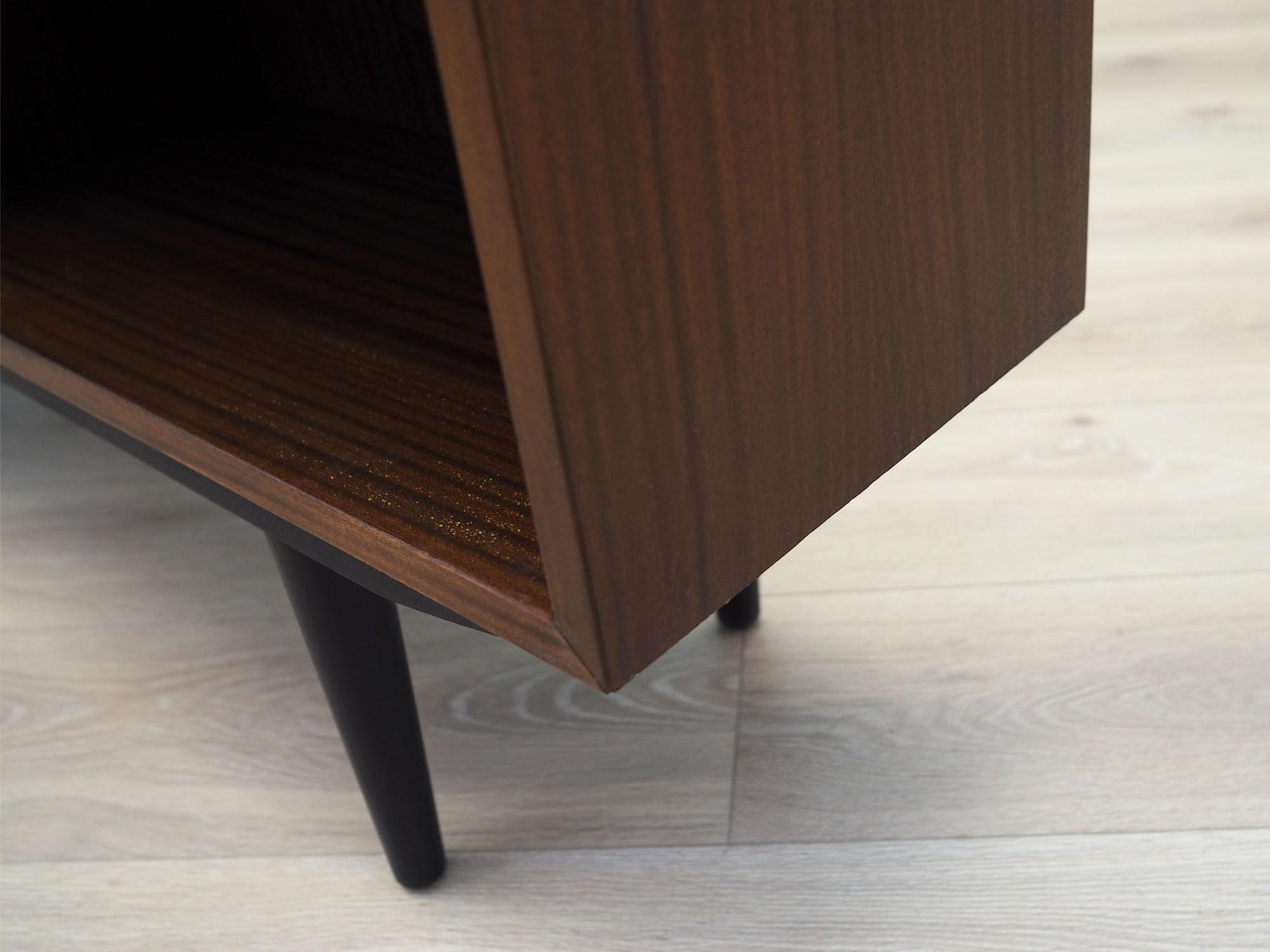 Mahogany bookcase, Danish design, 1970s, production: Omann Jun