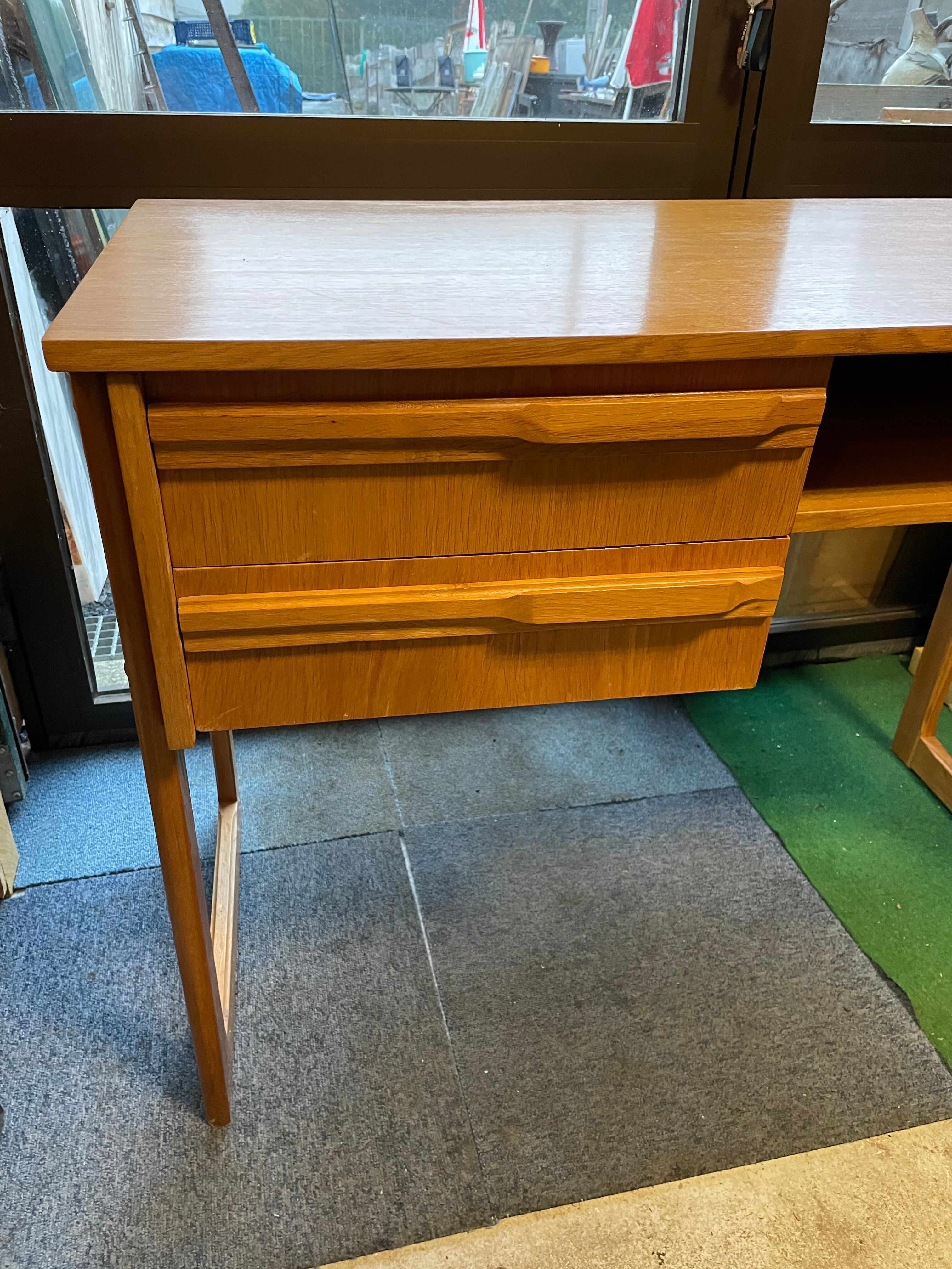 Vintage scandinavian design desk year 60