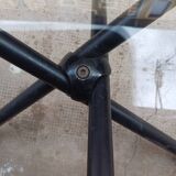 Small coffee table, designer side table 1980