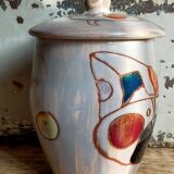 Pot en céramique de Marie-Christine Treinen Vallauris années 50