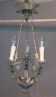 Restoration bronze chandelier