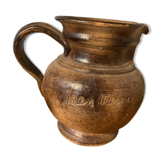 Ceramic pitcher Jean Marais