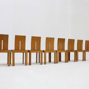 Vintage Italian dining room chairs set of 8