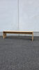 Méribel bench in solid pine by Charlotte Perriand, France, 1970