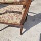 Armchair Louis XVI walnut of the XIXth century