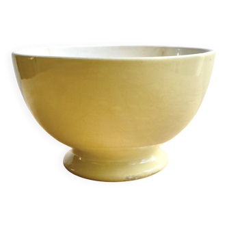 Antique Iron Earth Bowl / Boch Freres