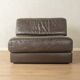 Brown leather armchair DS-76 by de Sede, 1970s